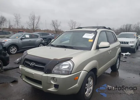 2006 Hyundai Tucson Gls/Limited z USA, uszkodzony, nr VIN KM8JN72D76U253036